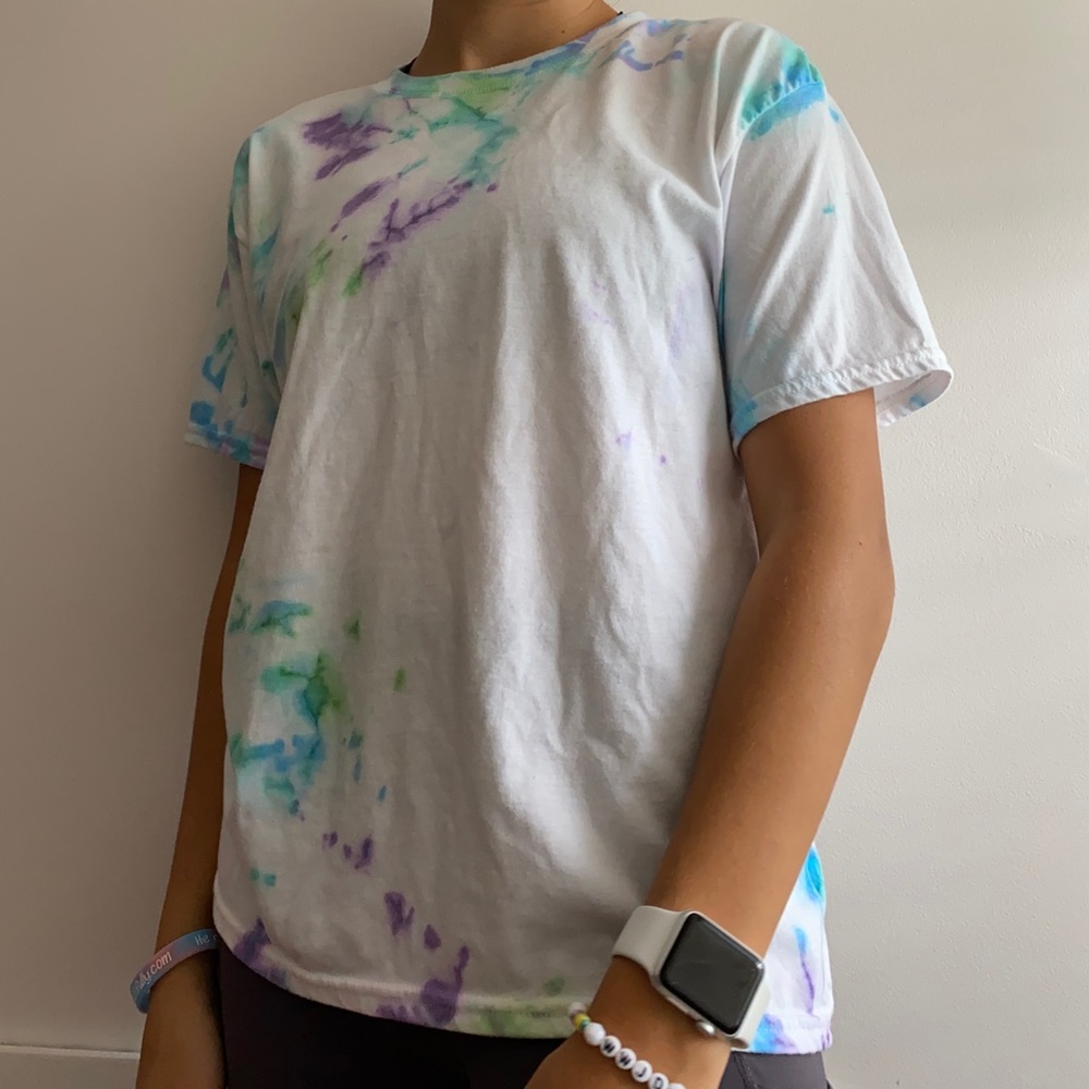 diy tie dye top